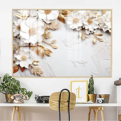 File tranh trang trí File gốc in bộ tranh decor treo tường đẹp hoa 5d DC4466 (file gốc)