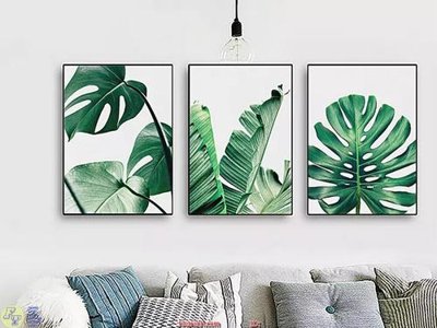 File gốc Tranh bộ 2 lá xanh DC47 (thiết kế) cho in ấn