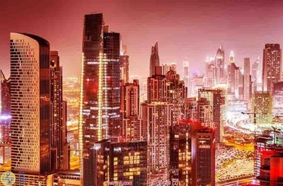 File gốc Tranh thành phố đêm DC49 (in mica) làm bảng hiệu