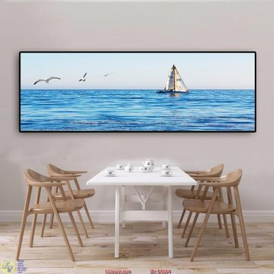 File in trần Tranh treo hiện đại DC604 (bản gốc) đại dương