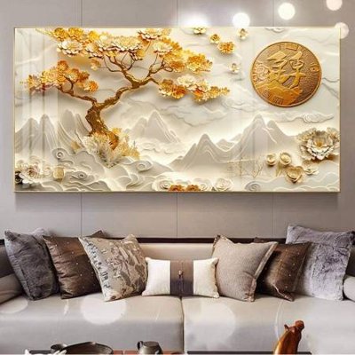 Ảnh gốc file in lụa File gốc file tranh phù điêu 5d treo tường cực đẹp DK4540 chi tiết