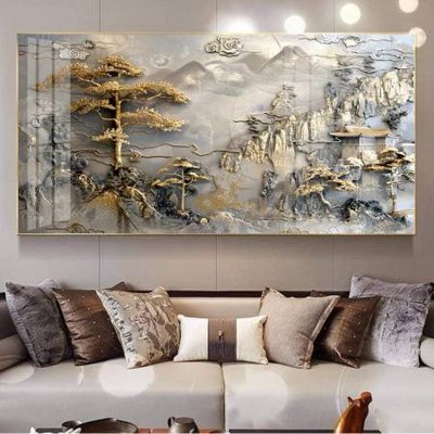 File PSD File gốc file tranh phù điêu 5d treo tường cực đẹp DK4573 (bản gốc) cho nhà in