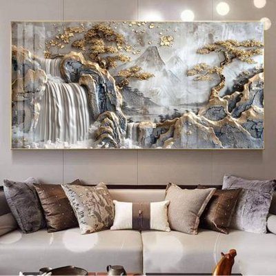 File tranh File gốc file tranh phù điêu 5d treo tường cực đẹp DK4588 (bản gốc) in lụa dán tường