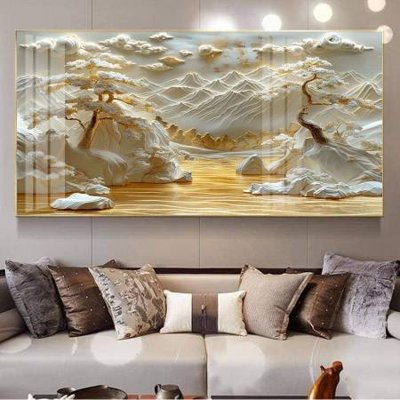 File gốc File gốc file tranh phù điêu 5d treo tường cực đẹp DK4694 (in tráng gương) sang trọng