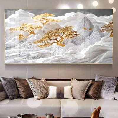 Tải file File gốc file tranh phù điêu 5d treo tường cực đẹp DK4696 (gốc) làm tranh trang trí