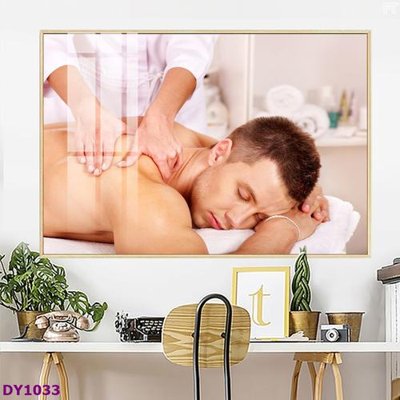 File ảnh Tranh trang trí đông y dưỡng sinh spa môi mi DY1033 (gốc) in poster