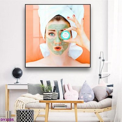 File ảnh Tranh trang trí đông y dưỡng sinh spa môi mi DY1035 (gốc) in backdrop sự kiện