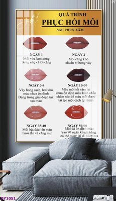 File tranh Tranh trang trí đông y dưỡng sinh spa môi mi DY1051 (ảnh gốc) độ nét vượt trội