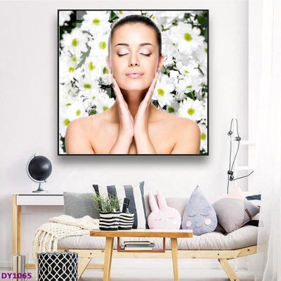 Tải file PSD Tranh trang trí đông y dưỡng sinh spa môi mi DY1065 (nguyên layer) để in