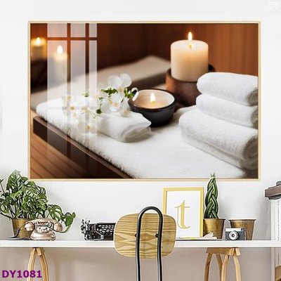 File in trần Tranh trang trí đông y dưỡng sinh spa môi mi DY1081 (bản gốc) bầu trời