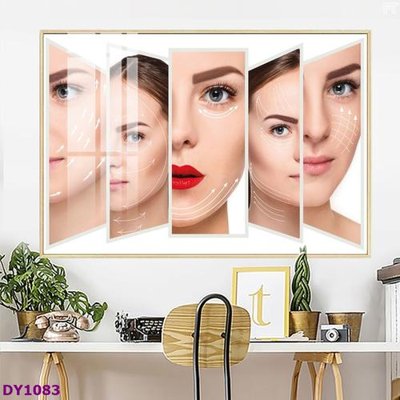 Download file Tranh trang trí đông y dưỡng sinh spa môi mi DY1083 (gốc) in mica ốp bếp