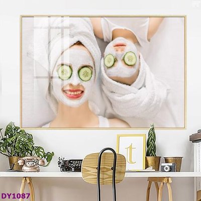 Ảnh mô tả file gốc in mica Tranh trang trí đông y dưỡng sinh spa môi mi DY1087