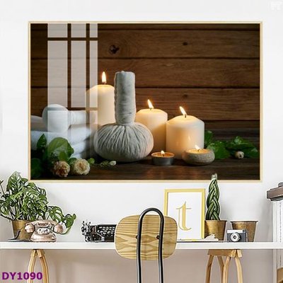 File tranh quảng cáo Tranh trang trí đông y dưỡng sinh spa môi mi DY1090 (download file gốc)