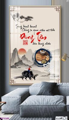 Tải file Tranh trang trí đông y dưỡng sinh spa môi mi DY1101 (PSD) cho in tranh kính