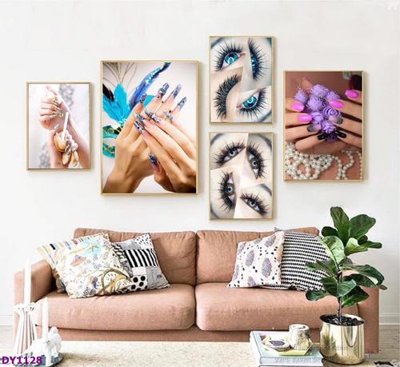 Download file Tranh trang trí đông y dưỡng sinh spa môi mi DY1128 (chuẩn in) chất lượng cao