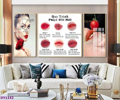 File gốc Tranh trang trí đông y dưỡng sinh spa môi mi DY1142 (phiên bản chuẩn) để in ấn