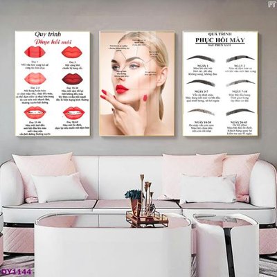 File in ấn cao cấp Tranh trang trí đông y dưỡng sinh spa môi mi DY1144 (file gốc)