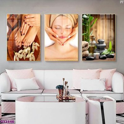 File in trần Tranh trang trí đông y dưỡng sinh spa môi mi DY1146 (file gốc) phong thủy