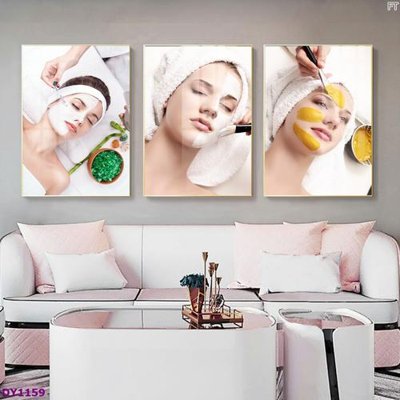 File tranh quảng cáo Tranh trang trí đông y dưỡng sinh spa môi mi DY1159 (download file gốc)