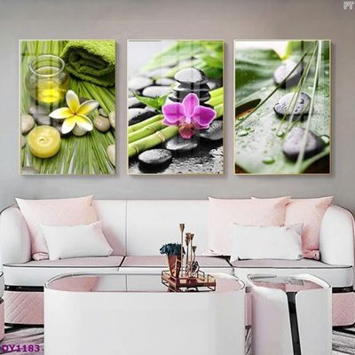 File tranh Tranh trang trí đông y dưỡng sinh spa môi mi DY1183 (gốc) chủ đề trẻ em