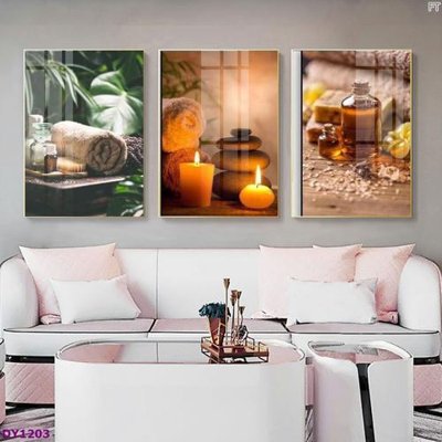 File tranh in trần Tranh trang trí đông y dưỡng sinh spa môi mi DY1203 (ảnh gốc siêu nét)