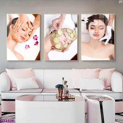 File tranh Tranh trang trí đông y dưỡng sinh spa môi mi DY1226 (ảnh gốc) cho in ấn kỹ thuật số