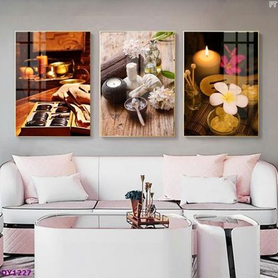 File gốc Tranh trang trí đông y dưỡng sinh spa môi mi DY1227 (in ấn) màu sắc trung thực