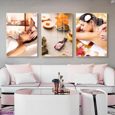 File gốc in ấn Tranh trang trí đông y dưỡng sinh spa môi mi DY1230 chuẩn màu CMYK