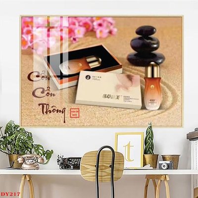File ảnh Tranh trang trí đông y spa môi mi DY217 (gốc) cho trang trí nội thất