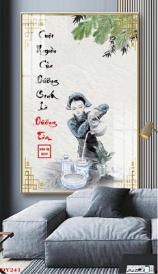 Tải file gốc Tranh trang trí đông y spa môi mi DY241 (in bạt) quảng cáo