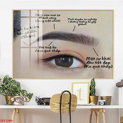 Tải xuống file tranh gốc Tranh trang trí đông y spa môi mi DY280 (PSD/TIFF)