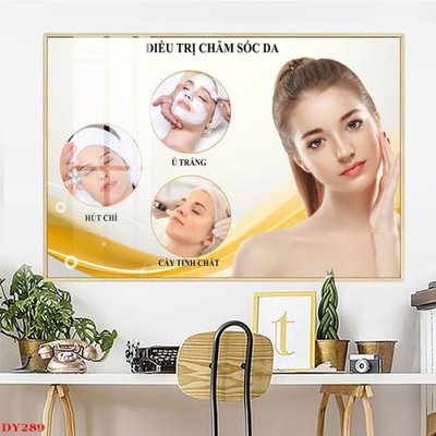 File tranh Tranh trang trí đông y spa môi mi DY289 (bản gốc) treo phòng ăn