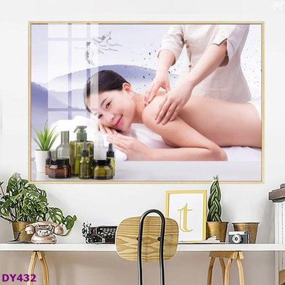 Tải xuống file tranh gốc Tranh trang trí đông y dưỡng sinh spa môi mi DY432 (PSD/TIFF)