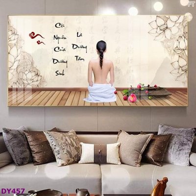 File PSD Tranh trang trí đông y dưỡng sinh spa môi mi DY457 (nguyên bản) cho thiết kế