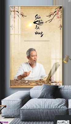 File gốc in ấn Tranh trang trí đông y dưỡng sinh spa môi mi DY460 chuẩn màu CMYK