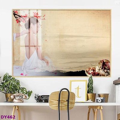 Tải file Tranh trang trí đông y dưỡng sinh spa môi mi DY462 (gốc) in ấn chất lượng
