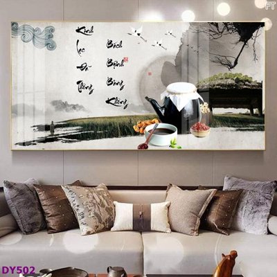 Tải file Tranh trang trí đông y dưỡng sinh spa môi mi DY502 (PSD) cho in tranh kính