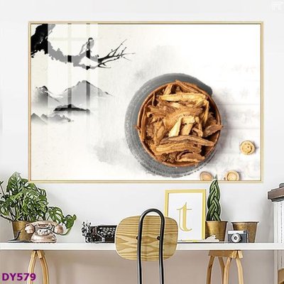 Mua file tranh gốc Tranh trang trí đông y dưỡng sinh spa môi mi DY579 tại Filetranh.com