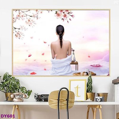 Tải file gốc Tranh trang trí đông y dưỡng sinh spa môi mi DY601 (bản PSD) đầy đủ layer