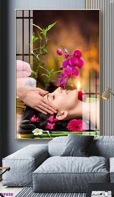 File gốc Tranh trang trí đông y dưỡng sinh spa môi mi DY650 (chuẩn CMYK) cho nhà in