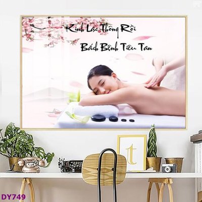 Tải file gốc Tranh trang trí đông y dưỡng sinh spa môi mi DY749 (bản PSD) còn layer