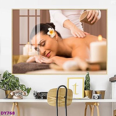 Tải về file gốc Tranh trang trí đông y dưỡng sinh spa môi mi DY768 (chuẩn in ấn)