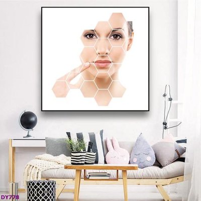 Tải file gốc Tranh trang trí đông y dưỡng sinh spa môi mi DY778 (in bạt) quảng cáo