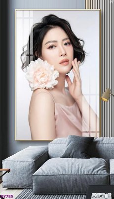 Download file Tranh trang trí đông y dưỡng sinh spa môi mi DY785 (chuẩn in) chất lượng cao