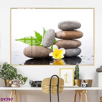 Download file ảnh gốc Tranh trang trí đông y dưỡng sinh spa môi mi DY797 để in ấn