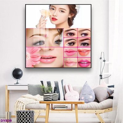 File in trần Tranh trang trí đông y dưỡng sinh spa môi mi DY839 (bản gốc) bầu trời