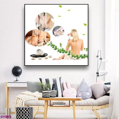 Mua file tranh gốc Tranh trang trí đông y dưỡng sinh spa môi mi DY853 tại Filetranh.com