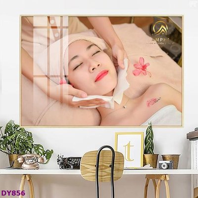 File gốc Tranh trang trí đông y dưỡng sinh spa môi mi DY856 (ảnh chi tiết) để in ấn