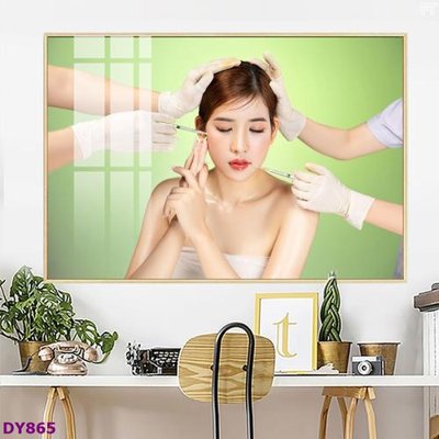 File in trần Tranh trang trí đông y dưỡng sinh spa môi mi DY865 (bản gốc) trời sao
