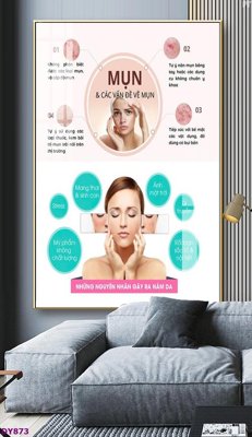 Tệp tin gốc Tranh trang trí đông y dưỡng sinh spa môi mi DY873 (dùng cho in ấn) chuyên nghiệp